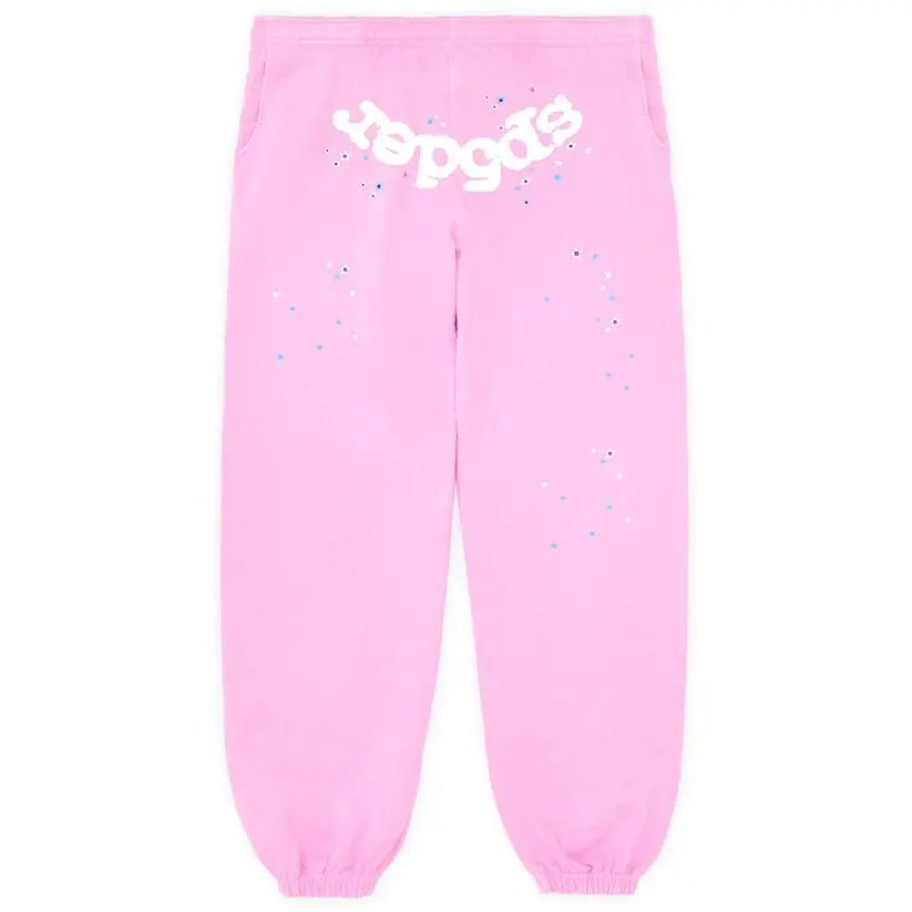 Sp5der Pink Web Sweatpant