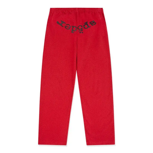 Sp5der Products Red Sweatpant