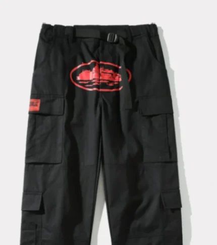 Corteiz Purp Guerillaz Cargos Noir/Rouge