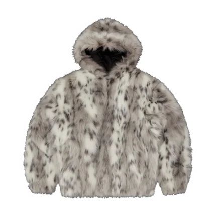 VESTE À CAPUCHE EN FOURRURE CORTEIZ MULTI
