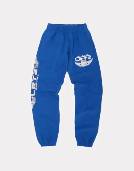 Pantalon de survêtement Corteiz Gasolina Bottoms bleu roi