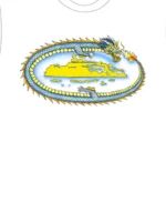 T-shirt Corteiz Dragon Blanc