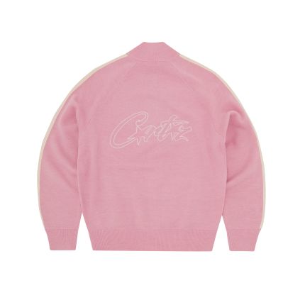 Corteiz VVS Knit-Zip Rose
