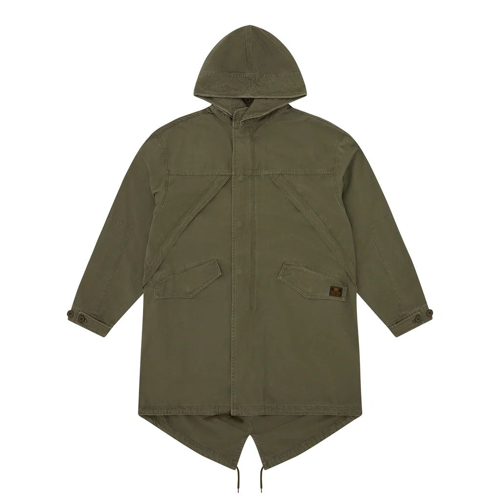 PARKA QUEUE DE POISSON GUERILLAZ [OLIVE]