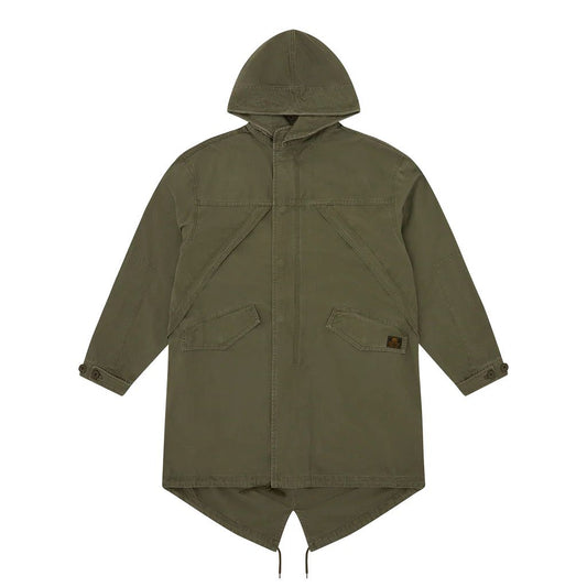 PARKA QUEUE DE POISSON GUERILLAZ [OLIVE]