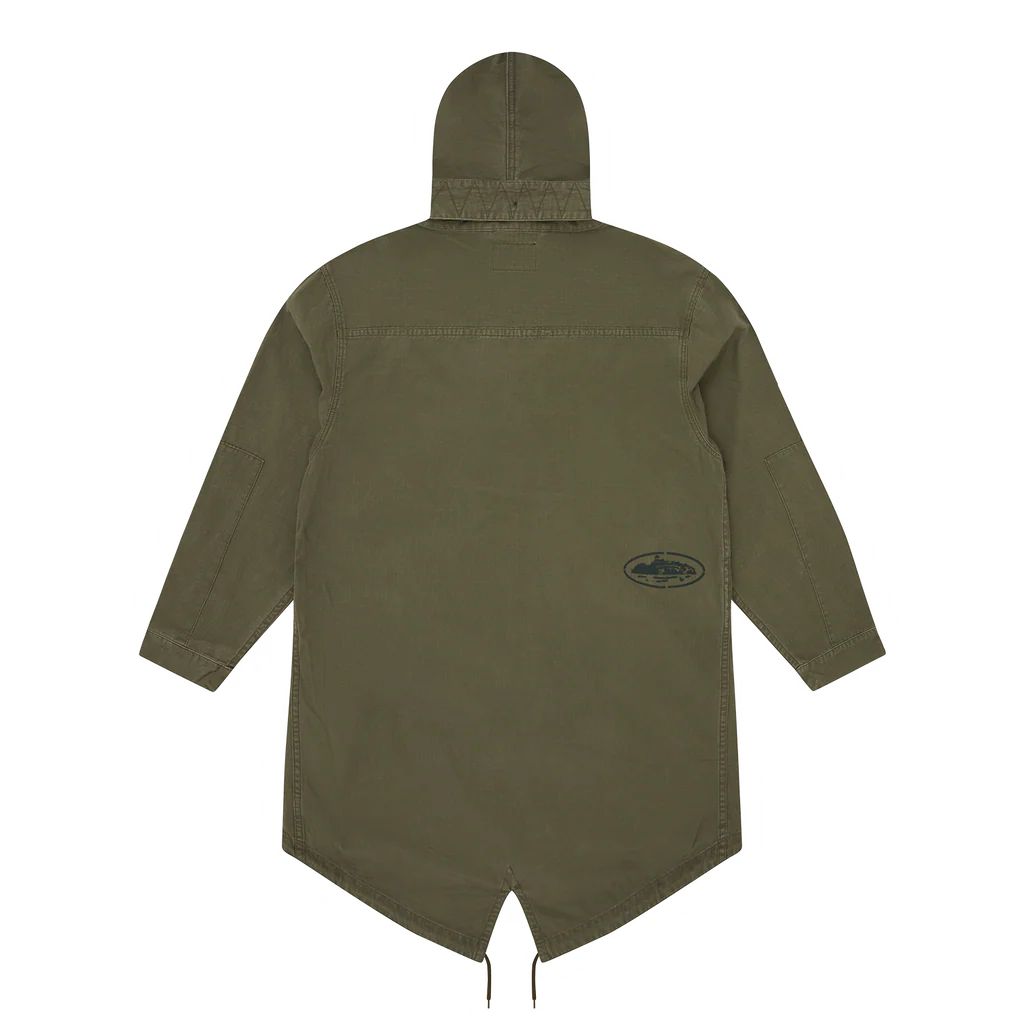 PARKA QUEUE DE POISSON GUERILLAZ [OLIVE]