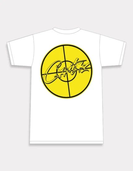 T-Shirt Corteiz Crosshair Blanc