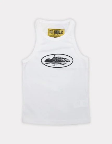 Top Corteiz Alcatraz (Femme) Blanc