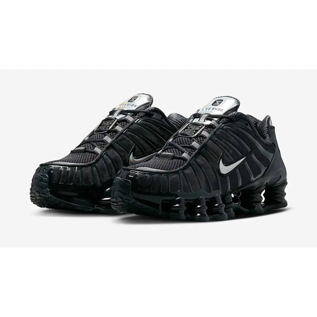 Nike Shox TL Off Noir Metallic Silver