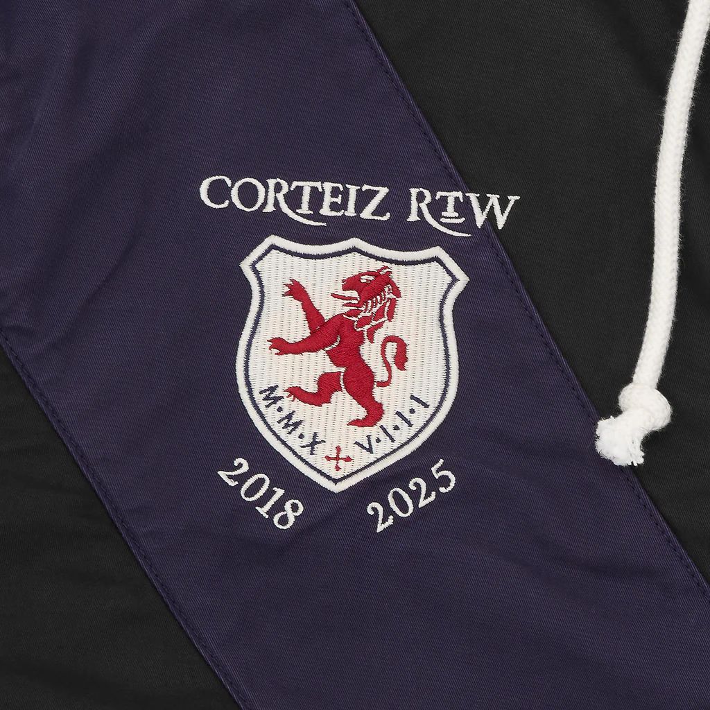 DOUDOUNE EN TWILL SHIELD CREST [NOIR]