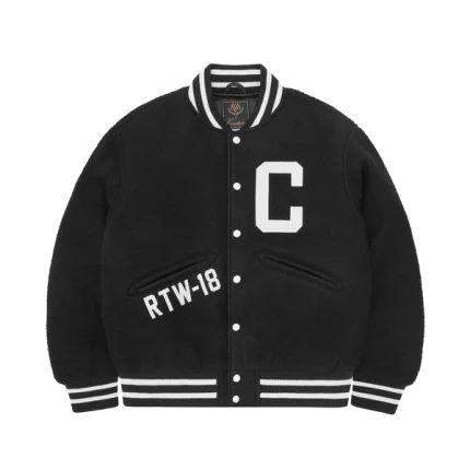 Corteiz Casentino Laine Varsity Noir