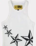 Top Femme Corteiz 4Starz Motion Blanc