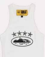 Top Femme Corteiz 4Starz Alcatraz Blanc
