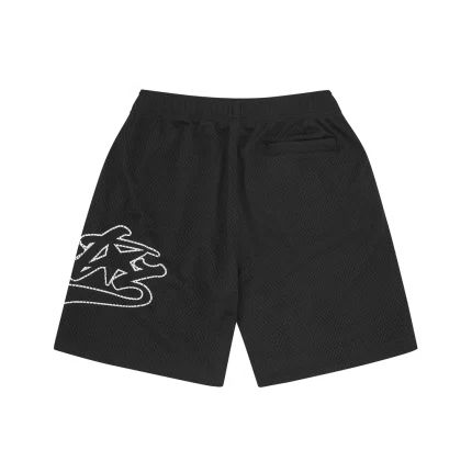 Short en maille WOOSH noir