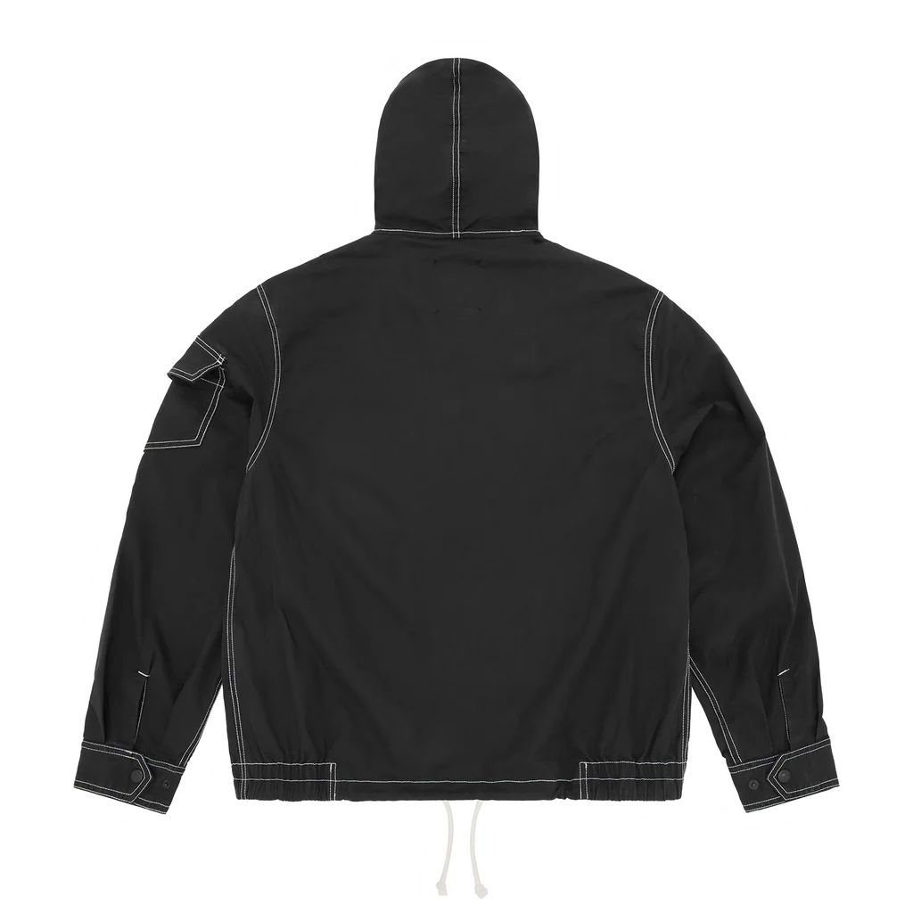 DOUDOUNE EN TWILL SHIELD CREST [NOIR]