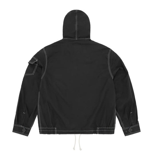DOUDOUNE EN TWILL SHIELD CREST [NOIR]