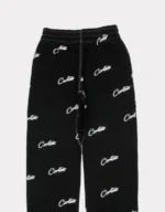 Pantalon de jogging Corteiz imprimé sur l’ensemble Noir