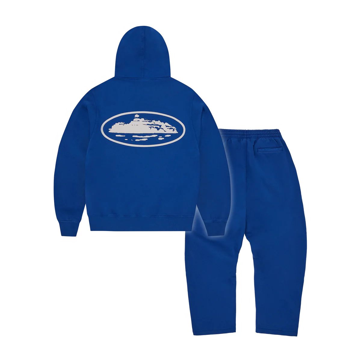 SURVÊTEMENT IMPRIMÉ ISLAND PUFF [WASHED ROYAL]