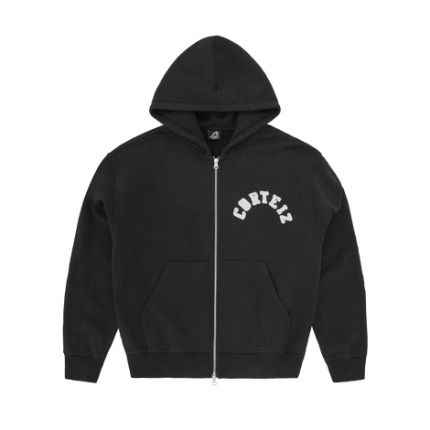 SWEAT À CAPUCHE ZIPPÉ COLLY ARCH NOIR