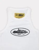 Top Corteiz Alcatraz (Femme) Blanc